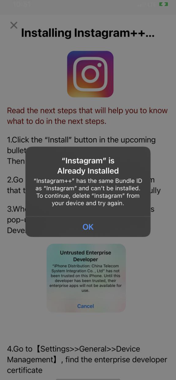 Instagram Plus Plus Tweaked App for iOS