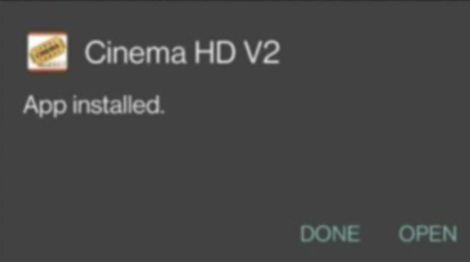 Cinema HD App Download Install on iOS