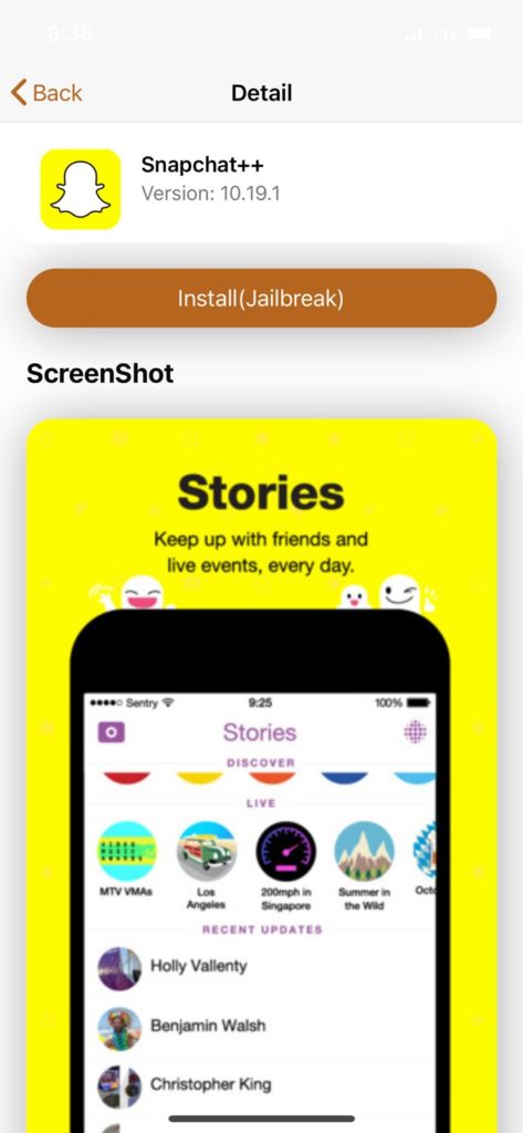 Snapchat+ on iOS Download