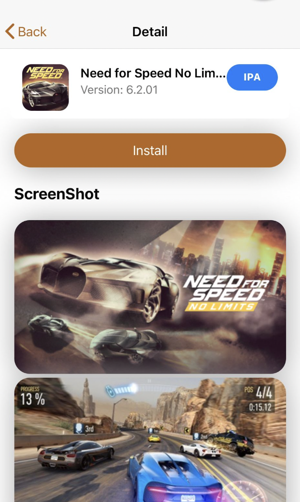 Need for Speed - No Limits Mod App Free Download on iPhone