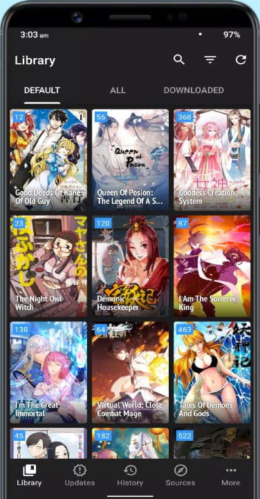 Read unlimited Free Manga on iPhone using Tachiyomi App
