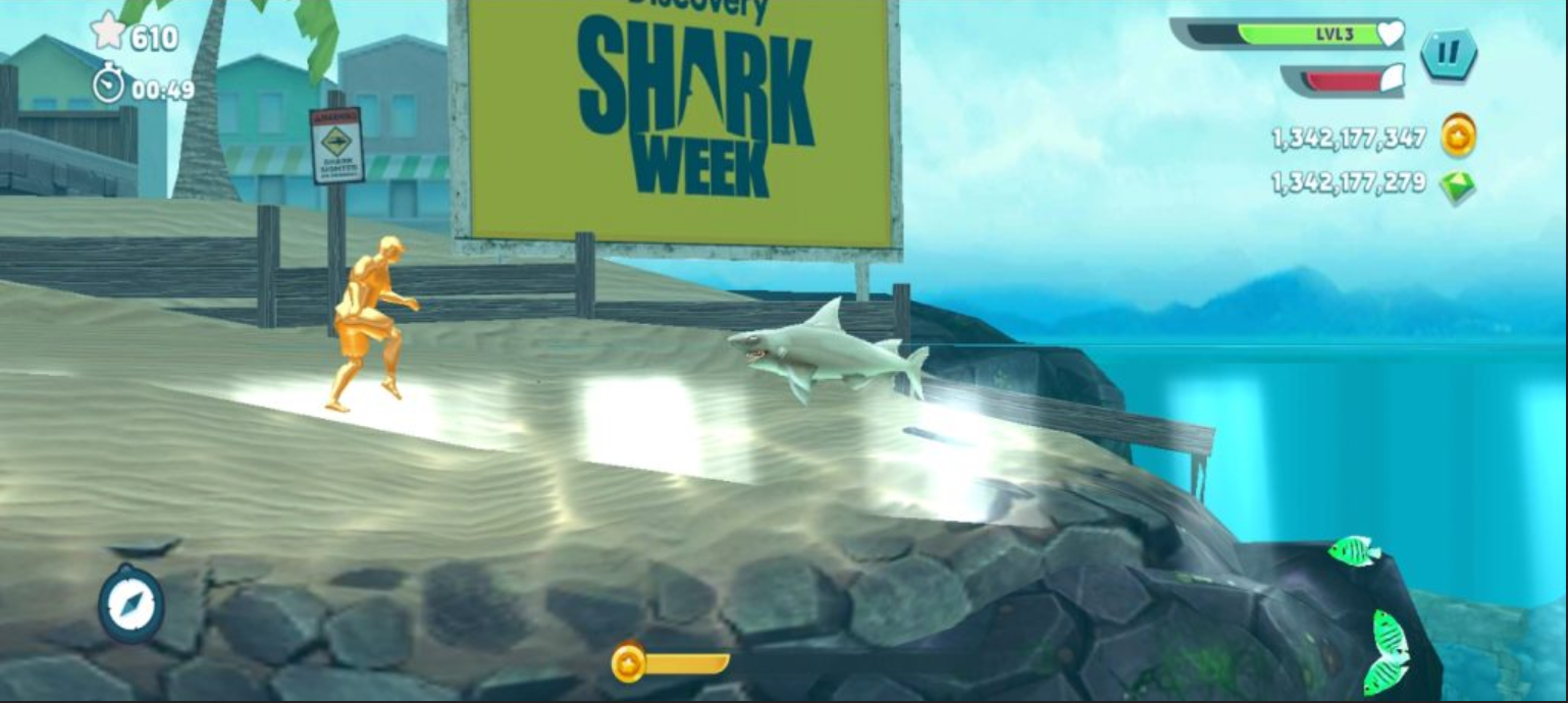 Hungry Shark Evolution Hack on iOS device - Free